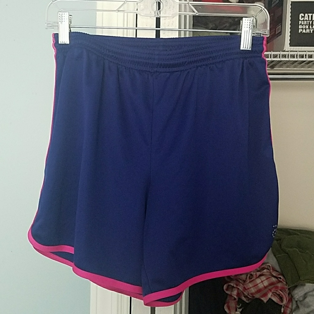 Blue/Pink Athletic Shorts
